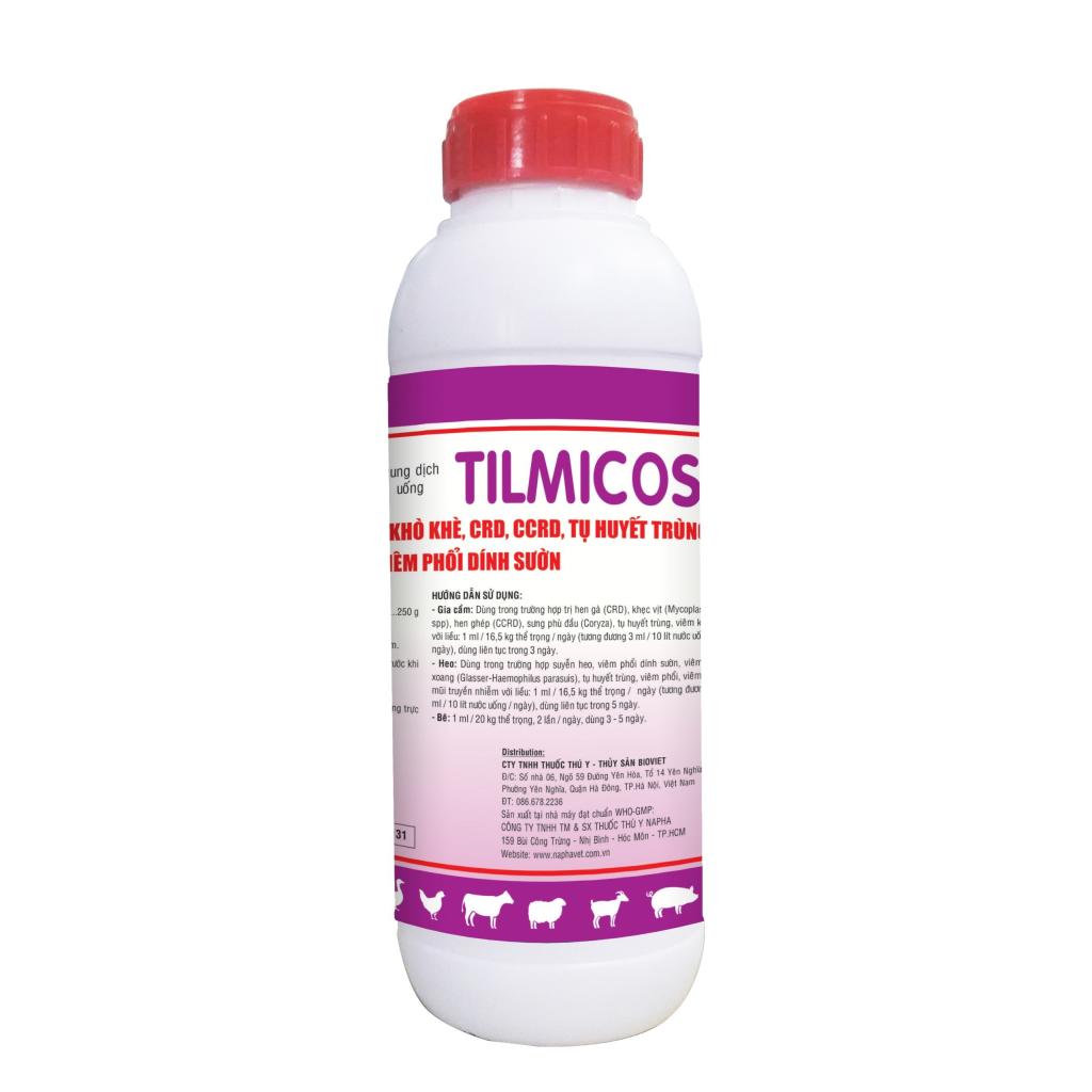 TILMICOS - KHÁNG SINH PHỔ RỘNG, ĐẶC TRỊ BỆNH HÔ HẤP