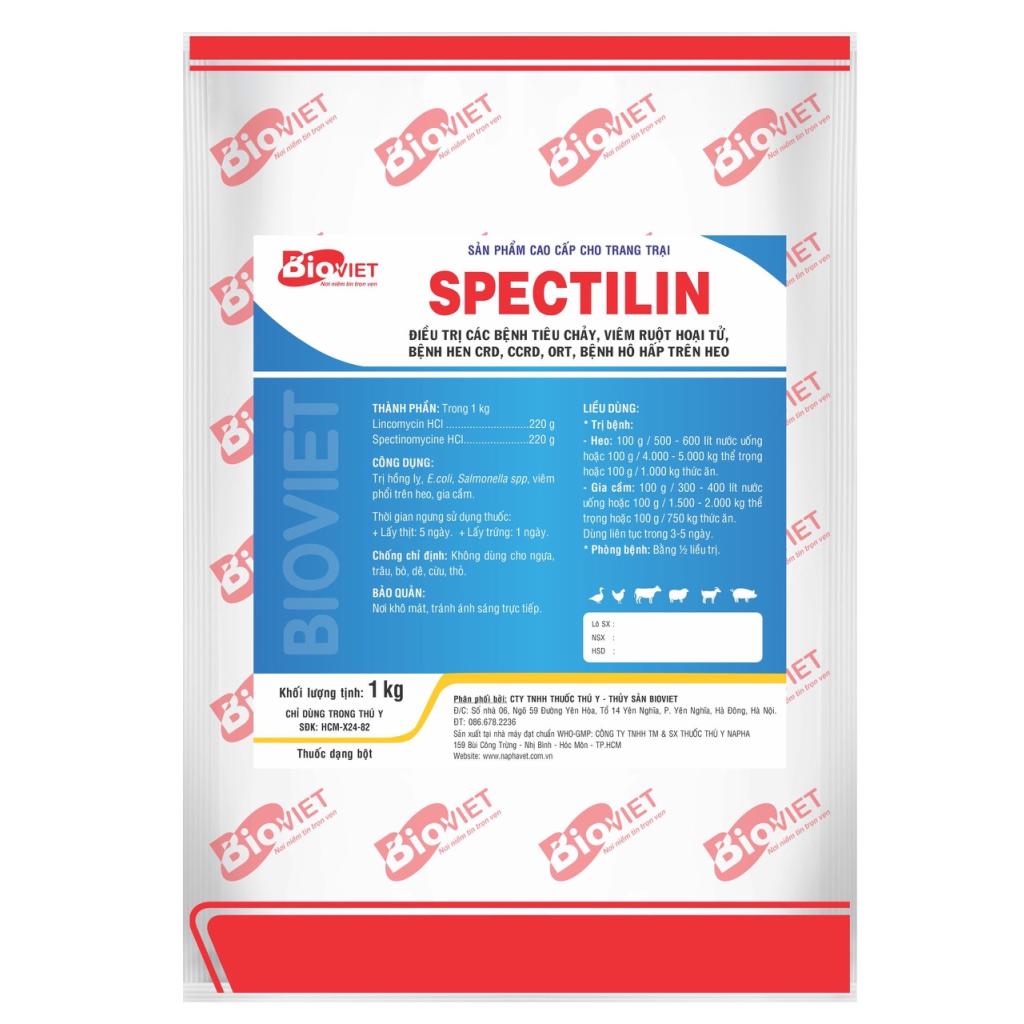 SPECTILIN - KHÁNG SINH ĐẶC BỆNH HÔ HẤP, VIÊM KHỚP, E.COLI KÉO MÀNG