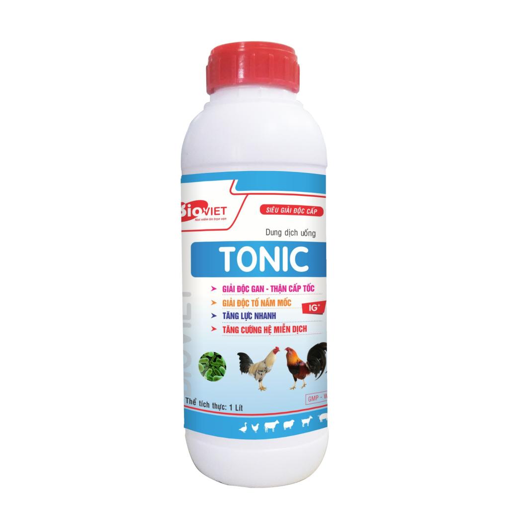 TONIC ( SIÊU GIẢI ĐỘC CẤP ) : GIẢI ĐỘC CẤP TỐC, PHỤC HỒI NHANH, NÂNG CAO ĐỀ KHÁNG-HỆ MIỄN DỊCH