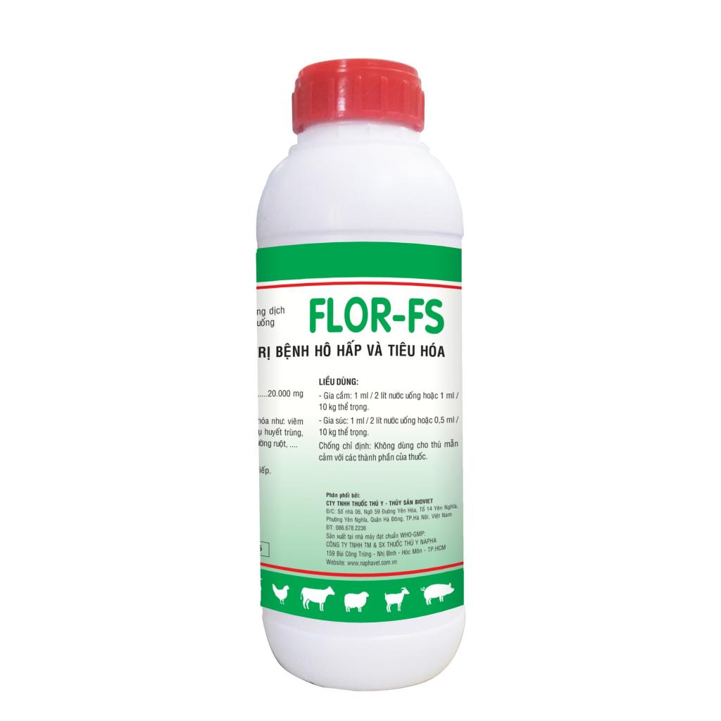 FLO - FS ( FLOR 20% ) : ĐẶC TRỊ THƯƠNG HÀN, HÔ HẤP