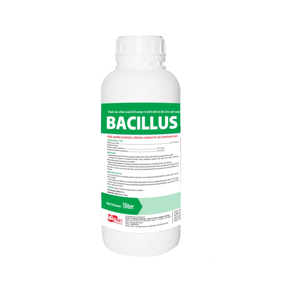 BACILLUS LQ ( VI SINH ĐẬM ĐẶC CÔNG NGHỆ MỸ ) : NGĂN NGỪA TIÊU CHẢY, VIÊM RUỘT, KÍCH THÍCH HẤP THU DƯỠNG CHẤT