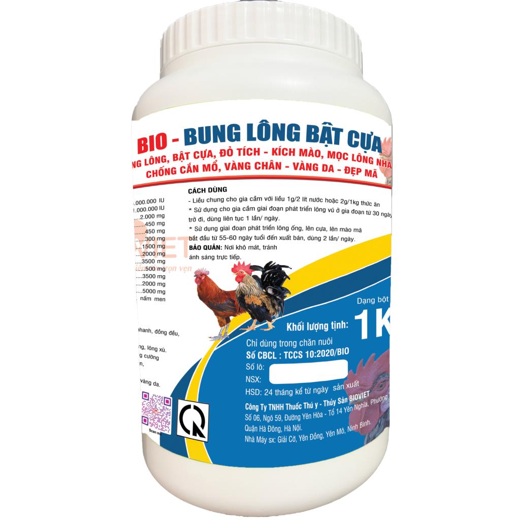 BUNG LÔNG BẬT CỰA - HỘP CAO CẤP : BUNG LÔNG BẬT CỰA - ĐỎ TÍCH - KÍCH MÀO, VÀNG CHÂN VÀNG DA, TĂNG TRƯỞNG NHANH, ĐẠT CÂN ĐẸP MÃ