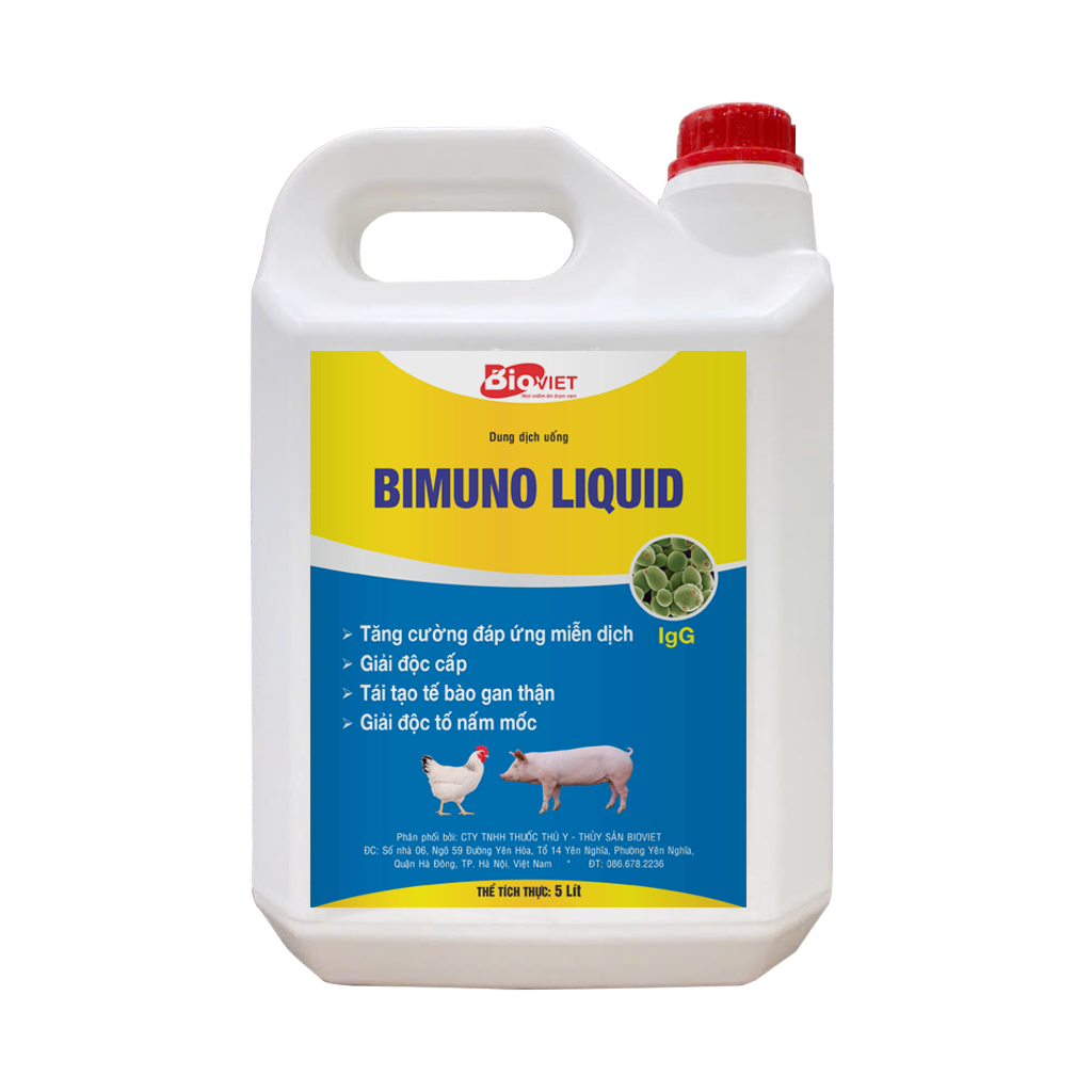 BMUNO LIQUID CAN 5l: TĂNG CƯỜNG ĐÁP ỨNG MIỄN DỊCH, ĐÀO THẢI ĐỘC TỐ