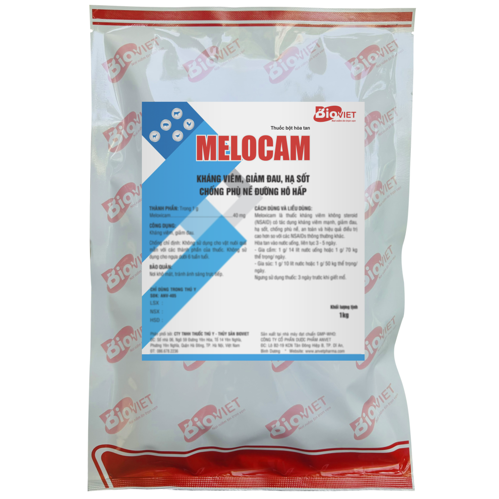 MELOCAM ( Meloxicam ) KHÁNG VIÊM , HẠ SỐT, CHỐNG PHÙ NỀ