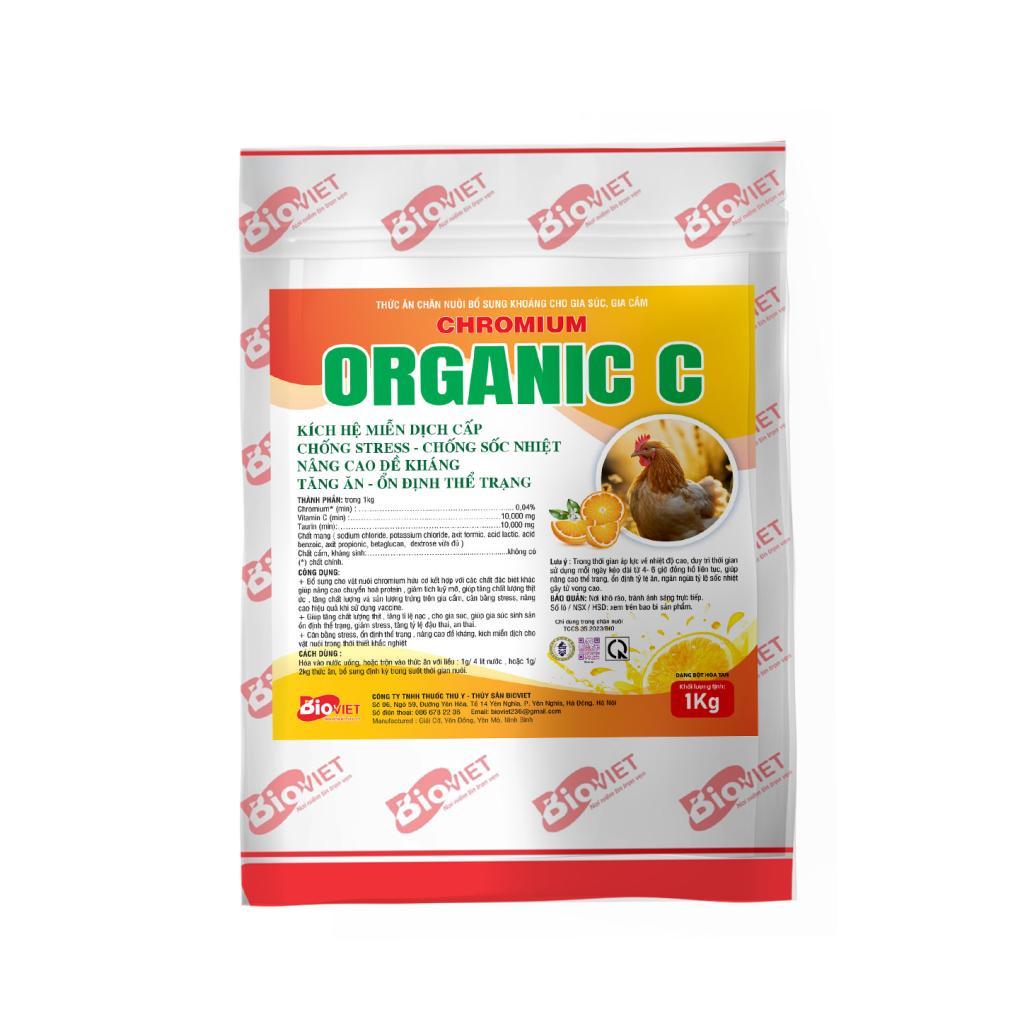 ORGANIC C - KÍCH HỆ MIỄN DỊCH, NGĂN NGỪA STRESS, SỐC NHIỆT, ỔN ĐỊNH THỂ TRẠNG, NÂG CAO ĐỀ KHÁNG