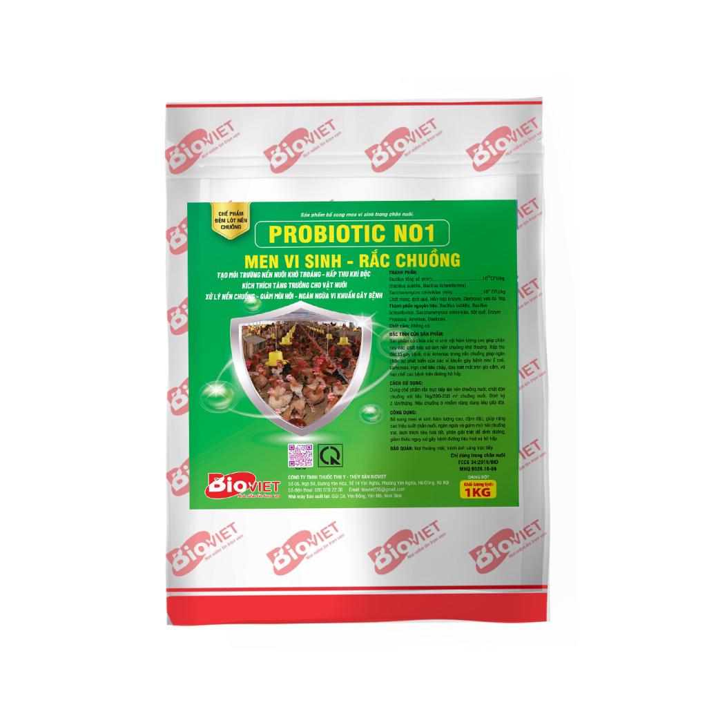 PROBIOTIC NO.1 - MEN RẮC NỀN CHUỒNG