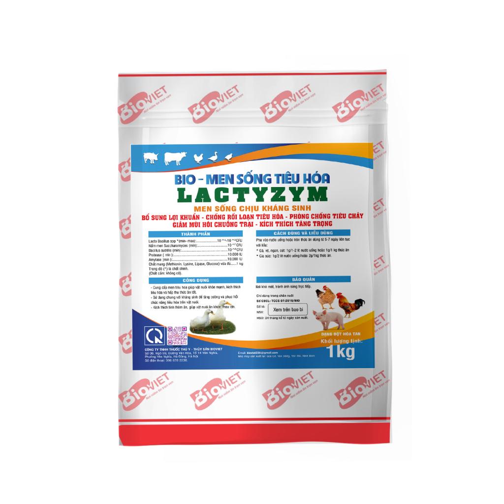 LACTYZYME - MEN SỐNG - ENZYME TIÊU HOÁ CHO VẬT NUÔI