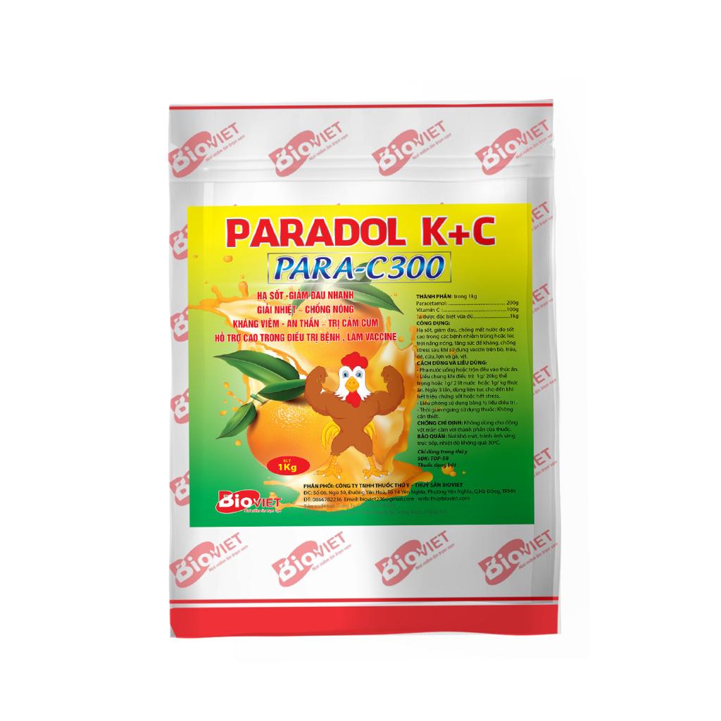 PARA C - 300 ( PARACETAMOL 20% + VTM C 10% ) ; HẠ SỐT NHANH