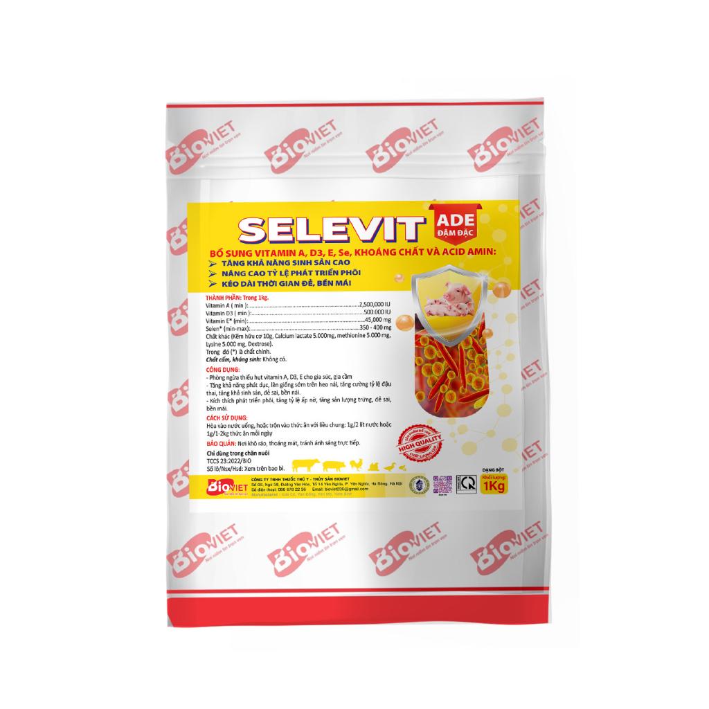 SELEVIT - ADE : SẢN PHẨM CUNG CẤP VTM ADE + SELENIT CHO HEO NÁI